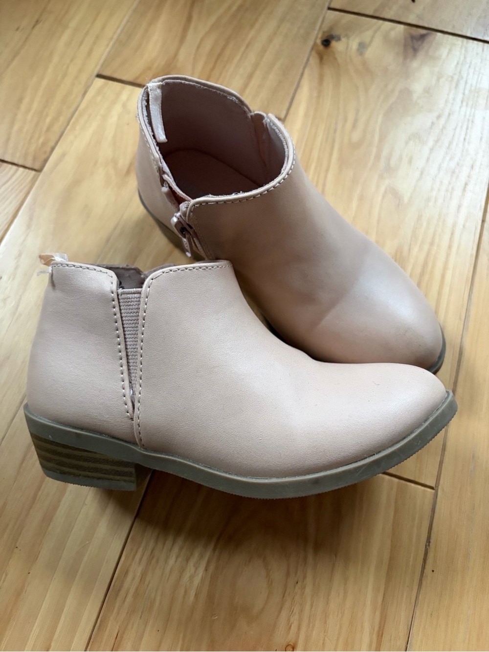 Old Navy Kids Blush Pink Ankle Boots
